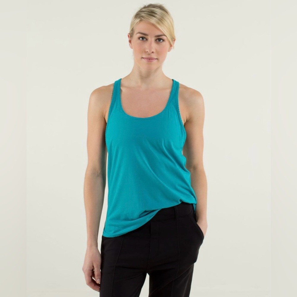 Lululemon 105 F Singlet Silver Surge
